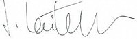 Unterschrift Laitenberger